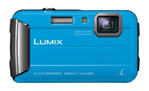 Amazon | パナソニック デジタルカメラ ルミックス FT25 防水 ブルー